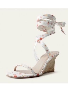 Reformation Alessa Wedge Espadrille - Brand New